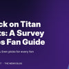 Attack on Titan shirts fan guide banner with Levi, Mikasa and Eren picks