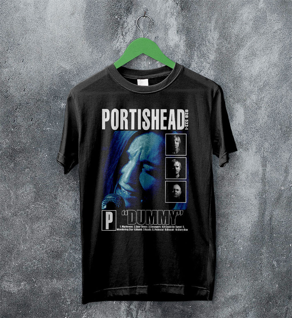 Portishead Dummy vintage 90s band t-shirt by WorldWideShirt