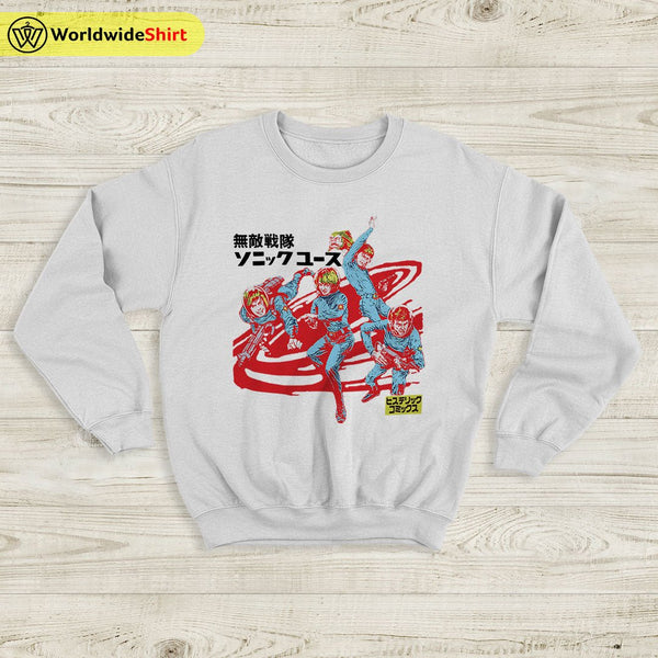1992 Sonic Youth Japan Tour Sweatshirt Sonic Youth Shirt Classic Rock - WorldWideShirt