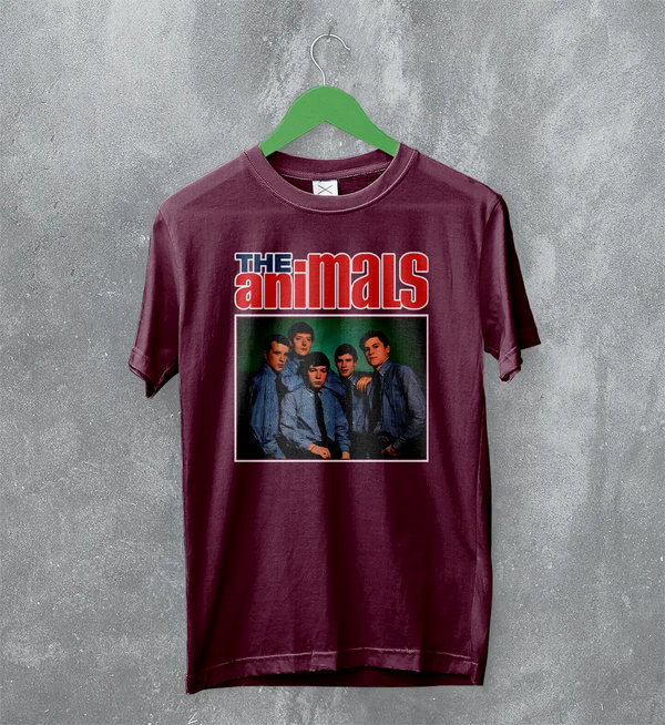The Animals T-Shirt Rock Band Shirt Eric Burdon 60s R&B Music Merch