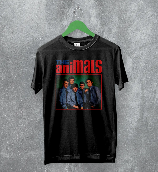 The Animals T-Shirt Rock Band Shirt Eric Burdon 60s R&B Music Merch