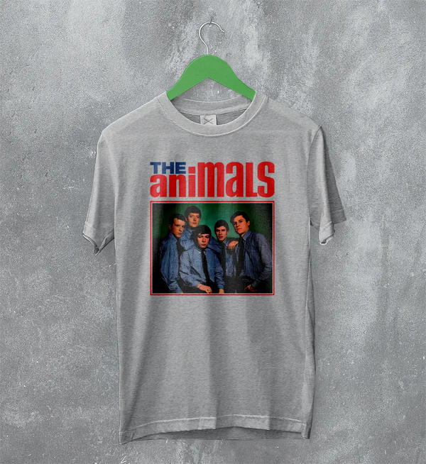 The Animals T-Shirt Rock Band Shirt Eric Burdon 60s R&B Music Merch