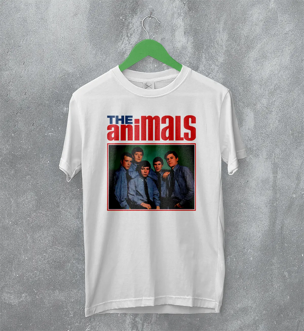 The Animals T-Shirt Rock Band Shirt Eric Burdon 60s R&B Music Merch