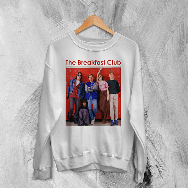 Vintage The Breakfast Club Sweatshirt Movie Poster Shirt Comedy Drama Crewneck