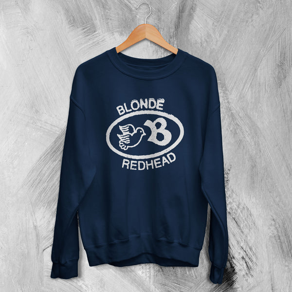 Blonde Redhead Logo Sweatshirt Rock Sweater Blonde Redhead Shirt Band