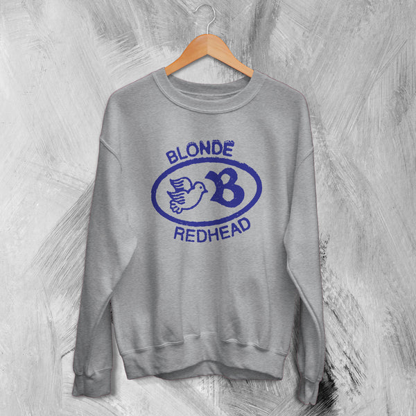 Blonde Redhead Logo Sweatshirt Rock Sweater Blonde Redhead Shirt Band
