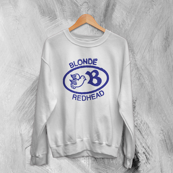 Blonde Redhead Logo Sweatshirt Rock Sweater Blonde Redhead Shirt Band