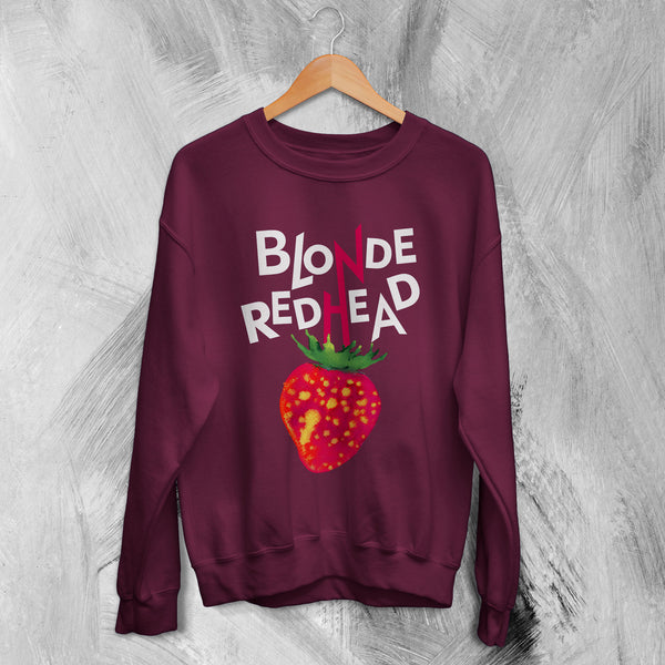 Blonde Redhead Sweatshirt Album Rock Sweater Sit Down for Dinner Shirt