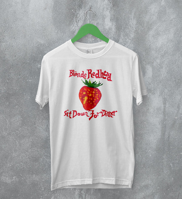 Blonde Redhead T-Shirt Vintage Rock Tee Sit Down Shirt Concert Merch