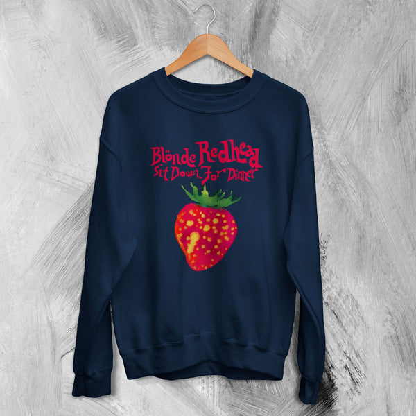 Blonde Redhead Sweatshirt Tour Rock Sweater Down for Dinner Shirt Indie