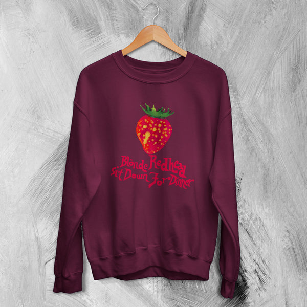 Blonde Redhead Sweatshirt Tour Concert Sweater Alt Rock Shirt Indie