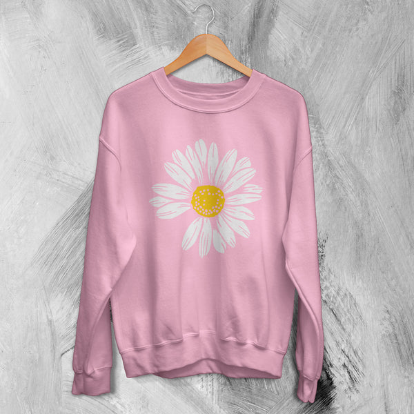 Floral Sweatshirt Mardi Flower Blossom Shirt Trendy Plant Sweater