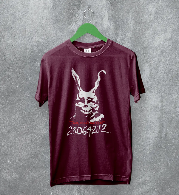 Donnie Darko Frank Rabbit T-Shirt Donnie Darko Shirt They Do It Movie Tee