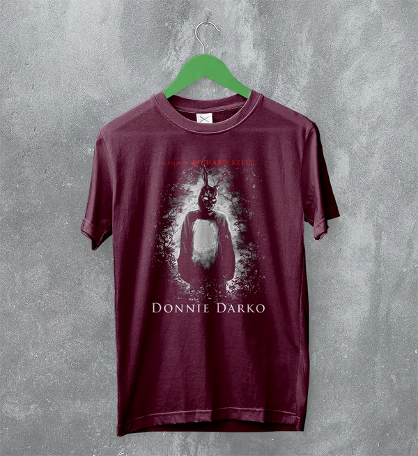 Donnie Darko Frank Rabbit T-Shirt Film Donnie Darko Shirt Thriller Bunny Costume Tee