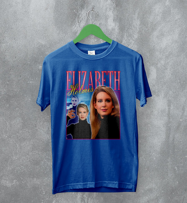 Elizabeth Holmes T-Shirt Theranos Tee Silicon Valley Shirt Tech Fraud
