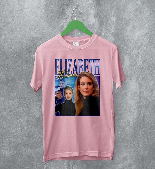 Elizabeth Holmes T-Shirt Theranos Tee Silicon Valley Shirt Tech Fraud