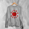 Fiona Apple Sweatshirt Pop Music Sweater Apple Logo Shirt Vintage 90s Alt