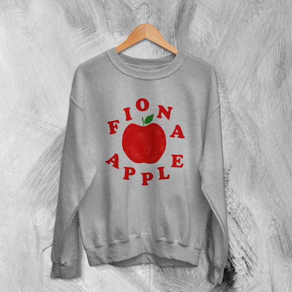 Fiona Apple Sweatshirt Pop Music Sweater Apple Logo Shirt Vintage 90s Alt