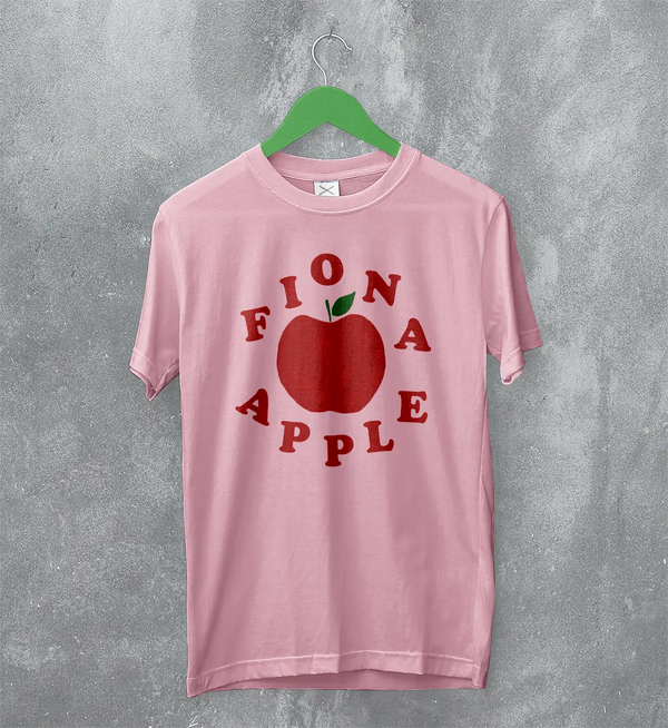 Fiona Apple T-Shirt Pop Music Tee Apple Logo Shirt Vintage 90s Alt Fan