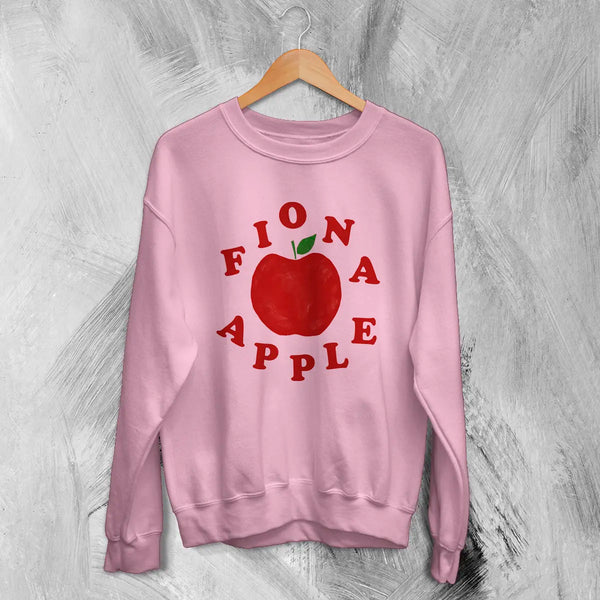 Fiona Apple Sweatshirt Pop Music Sweater Apple Logo Shirt Vintage 90s Alt