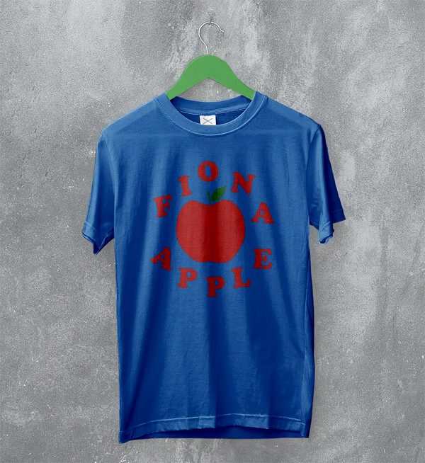 Fiona Apple T-Shirt Pop Music Tee Apple Logo Shirt Vintage 90s Alt Fan