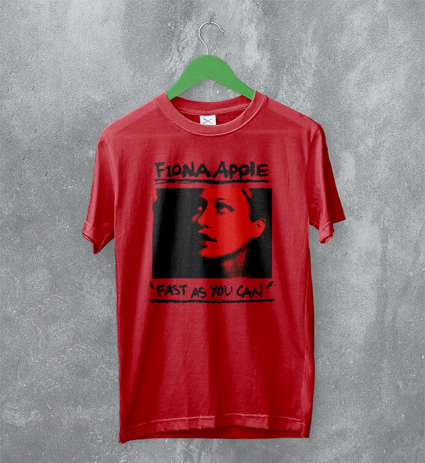 Fiona Apple T-Shirt Fast As You Can Tee Vintage Album Shirt 90s Alt Pop Music