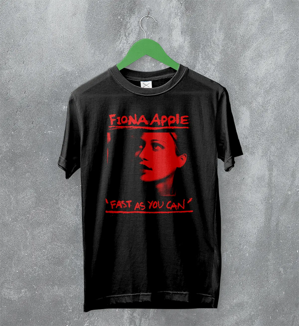 Fiona Apple T-Shirt Fast As You Can Tee Vintage Album Shirt 90s Alt Pop Music