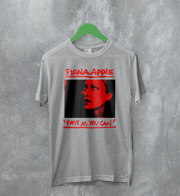 Fiona Apple T-Shirt Fast As You Can Tee Vintage Album Shirt 90s Alt Pop Music