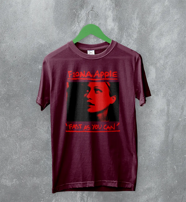 Fiona Apple T-Shirt Fast As You Can Tee Vintage Album Shirt 90s Alt Pop Music