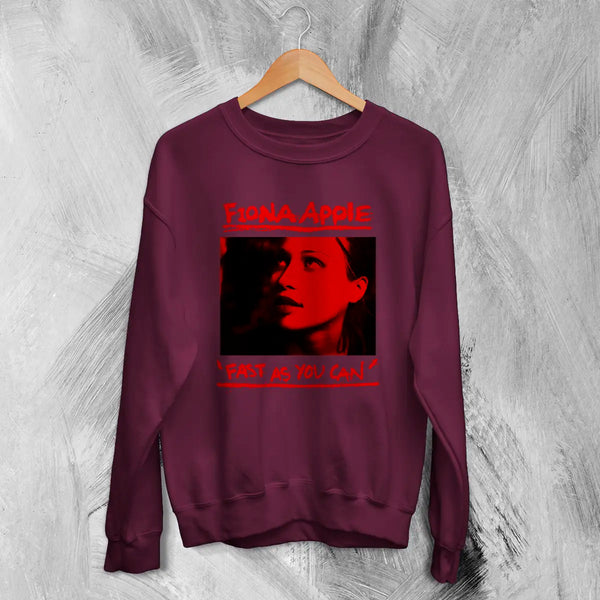 Fiona Apple Sweatshirt Fast As You Can Sweater Vintage Album Shirt 90s Alt