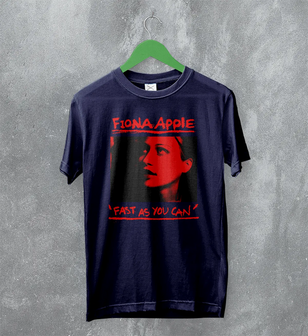 Fiona Apple T-Shirt Fast As You Can Tee Vintage Album Shirt 90s Alt Pop Music