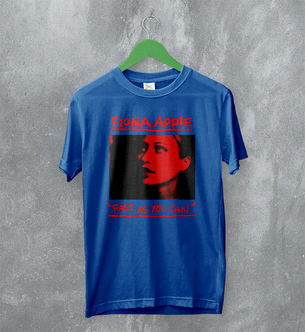Fiona Apple T-Shirt Fast As You Can Tee Vintage Album Shirt 90s Alt Pop Music
