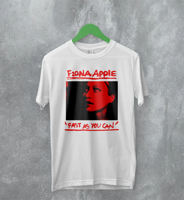 Fiona Apple T-Shirt Fast As You Can Tee Vintage Album Shirt 90s Alt Pop Music