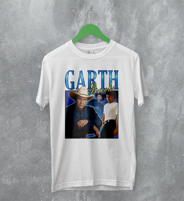 Garth Brooks Bootleg T-Shirt Vintage Tour Tee Garth Brooks Shirt 90s Fan
