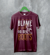 Garth Brooks T-Shirt Blame It All on My Roots Tee Vintage Fan Tour Shirt
