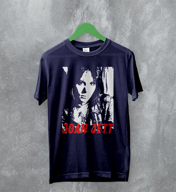 Joan Jett T-Shirt Rock Tour Shirt Fan Concert Music Merch