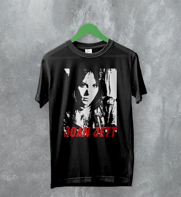 Joan Jett T-Shirt Rock Tour Shirt Fan Concert Music Merch
