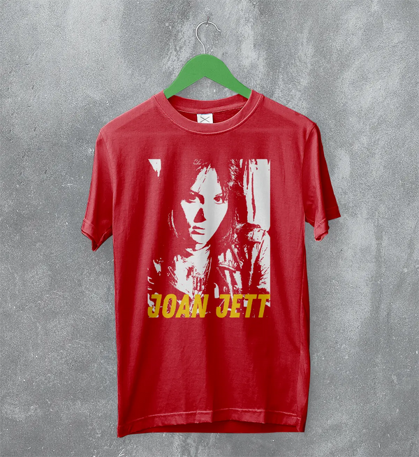 Joan Jett T-Shirt Rock Tour Shirt Fan Concert Music Merch