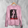 Joan Jett Sweatshirt Rock Tour Shirt Fan Concert Music Sweater