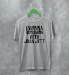 Joan Jett T-Shirt The Runaways Shirt Wanna Runaway Music Punk Merch