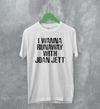Joan Jett T-Shirt The Runaways Shirt Wanna Runaway Music Punk Merch