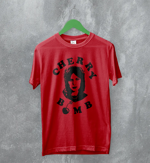 Joan Jett T-Shirt Cherry Bomb Shirt Vintage Music Punk Concert Merch