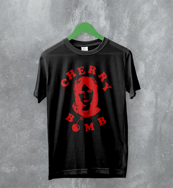 Joan Jett T-Shirt Cherry Bomb Shirt Vintage Music Punk Concert Merch