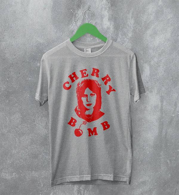 Joan Jett T-Shirt Cherry Bomb Shirt Vintage Music Punk Concert Merch
