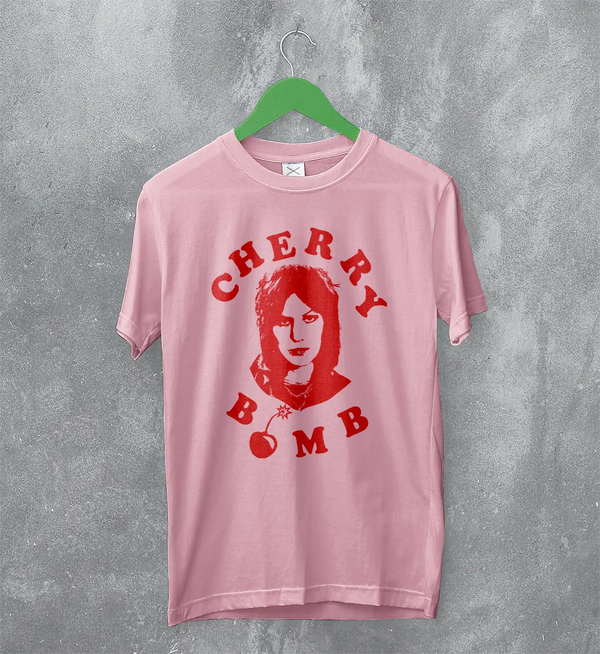 Joan Jett T-Shirt Cherry Bomb Shirt Vintage Music Punk Concert Merch