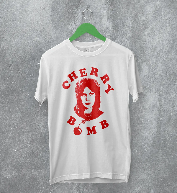 Joan Jett T-Shirt Cherry Bomb Shirt Vintage Music Punk Concert Merch