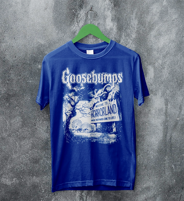 Goosebumps Land T-Shirt HorrorLand Goosebumps Shirt Horror Movie Tee