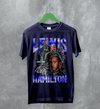 Lewis Hamilton T-Shirt MBE Bootleg F1 Shirt FREng British Racing Driver Merch