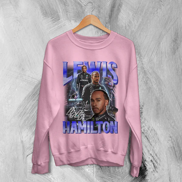 Lewis Hamilton Sweatshirt MBE Bootleg F1 Shirt FREng British Racing Driver Merch