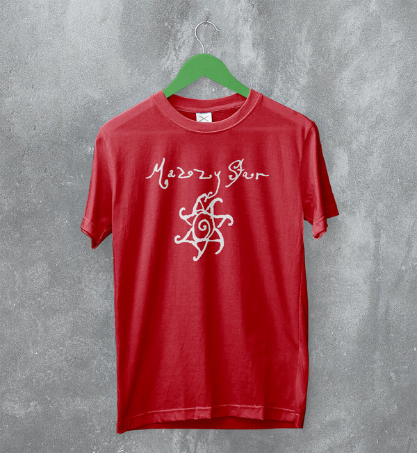 Mazzy Star Logo T-Shirt Rock Band Tee Mazzy Star Shirt Alt Concert Music